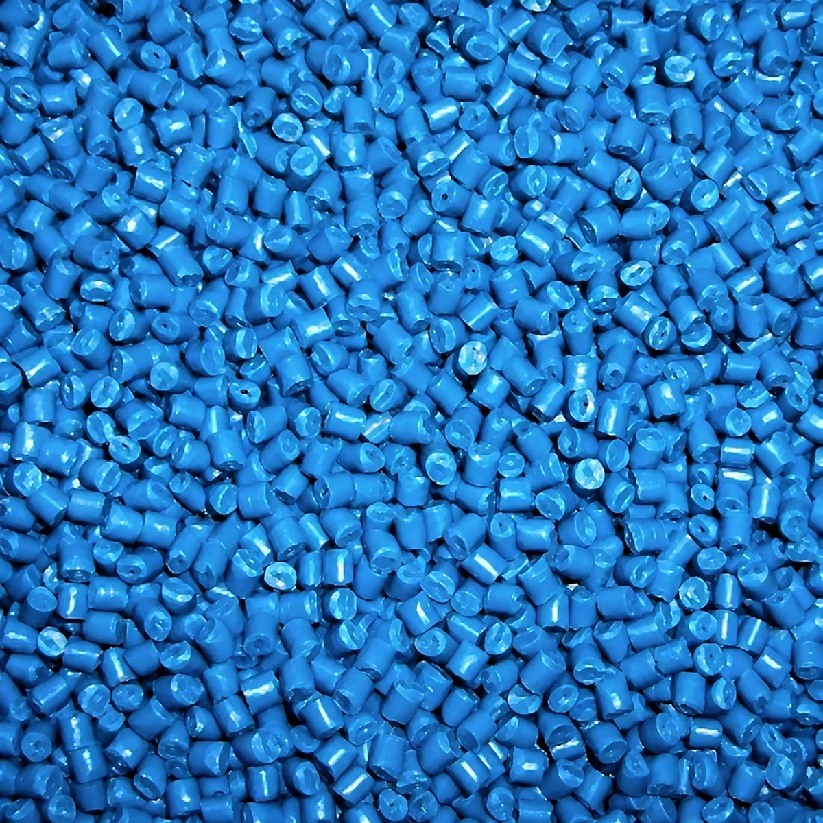 Blue rHDPE