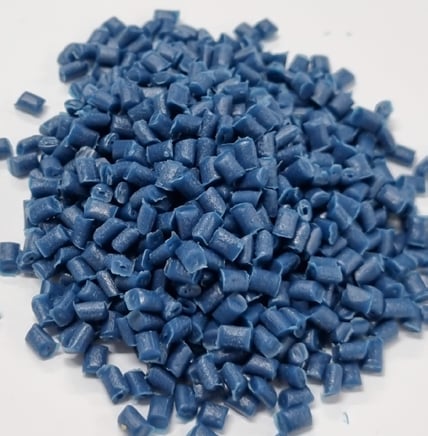Blue rHDPE