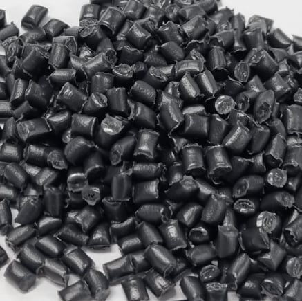 Black rHDPE