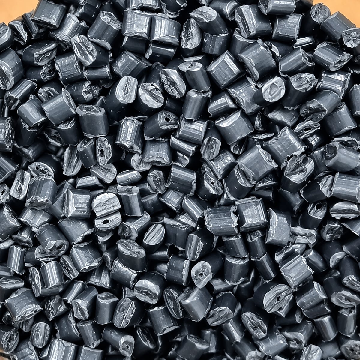 Black rHDPE
