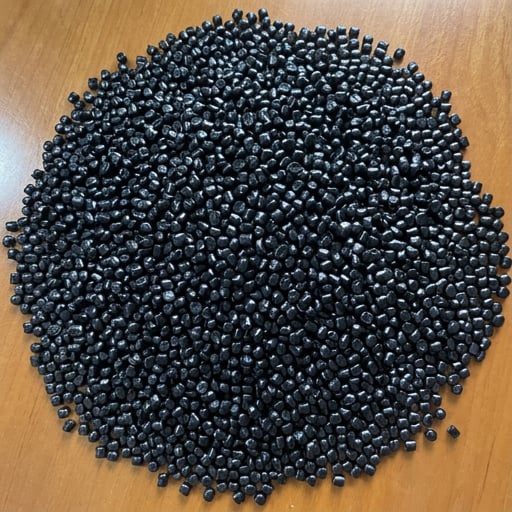 Black rHDPE