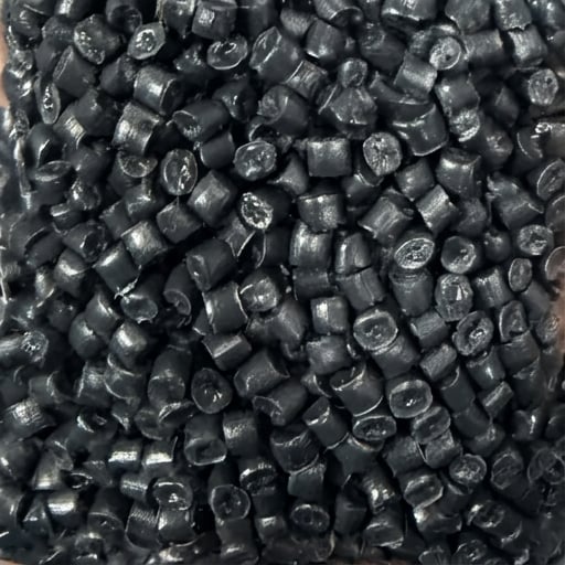 Black rHDPE